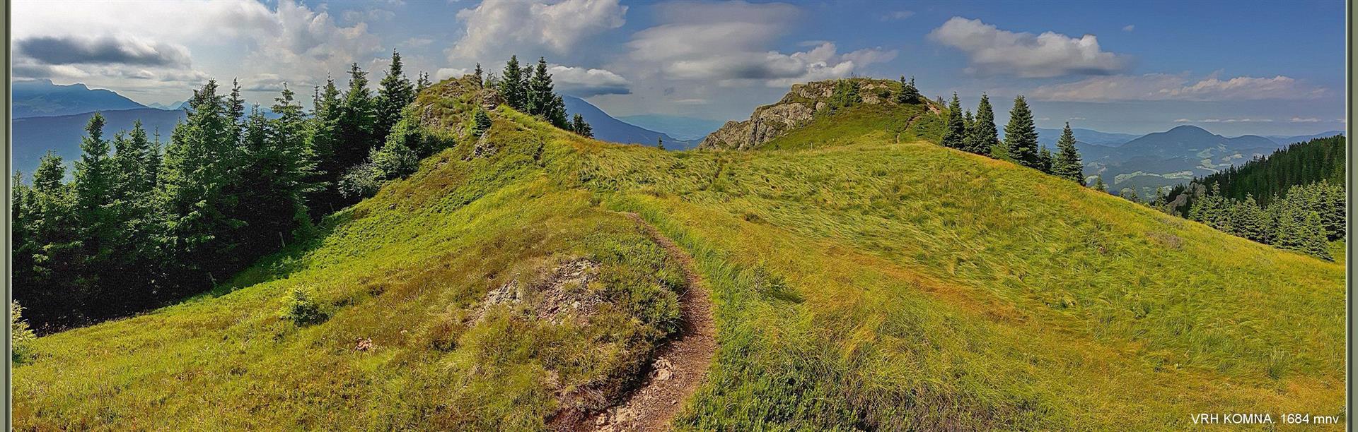 Smrekovško pogorje - Komen (1684 m)