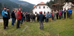 Številčna udeležba na prikazu spomladanske rezi